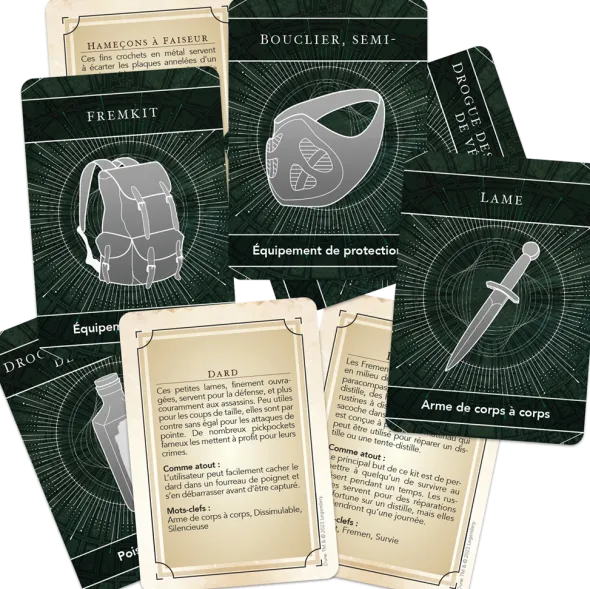 Dune : Aventures dans l'Imperium - Cartes d'Atout : Agent