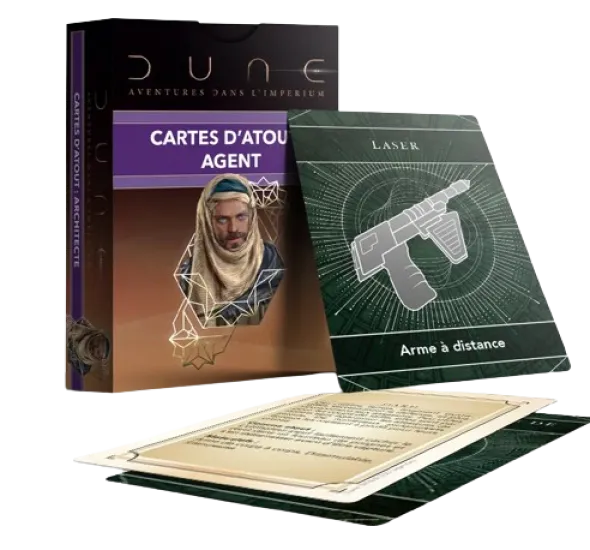Dune : Aventures dans l'Imperium - Cartes d'Atout : Agent