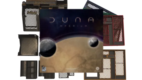 Dune Imperium + extensions - Insert de jeu imprimé en 3D