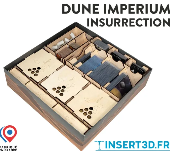 Dune Imperium Insurrection - Insert en bois - livré assemblé
