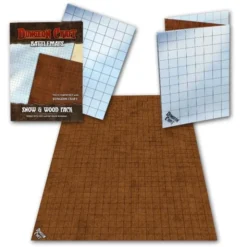 Dungeon Craft Battlemap: Snow and Wood