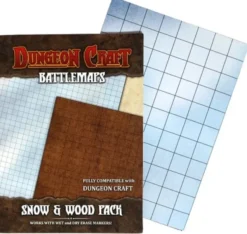 Dungeon Craft Battlemap: Snow and Wood