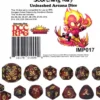 Dungeon Crawl Classics - Set 14 dés - Scorching Ray