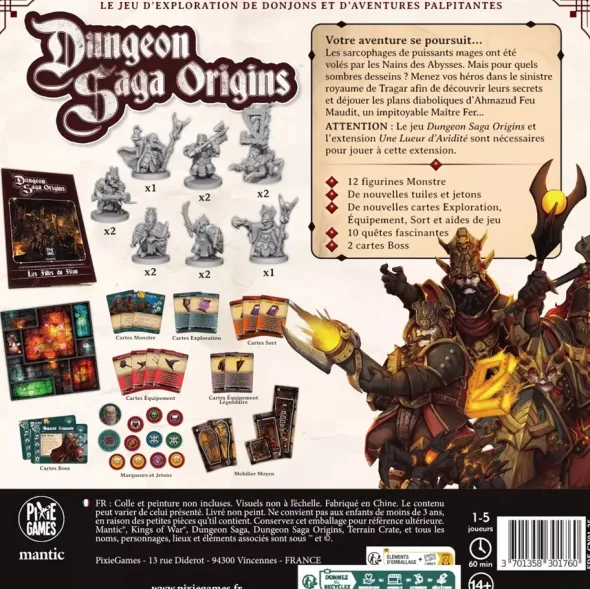 Dungeon Saga Origins - Les Filles du Fléau