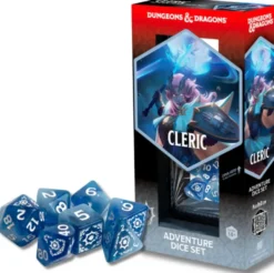 Dungeons & Dragons Adventure Dice - Cleric: White / Blue