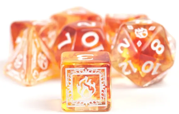 Dungeons & Dragons Adventure Dice - Sorcerer: Orange