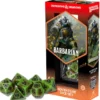 Dungeons & Dragons Adventure Dice - Barbarian: Green / Brown