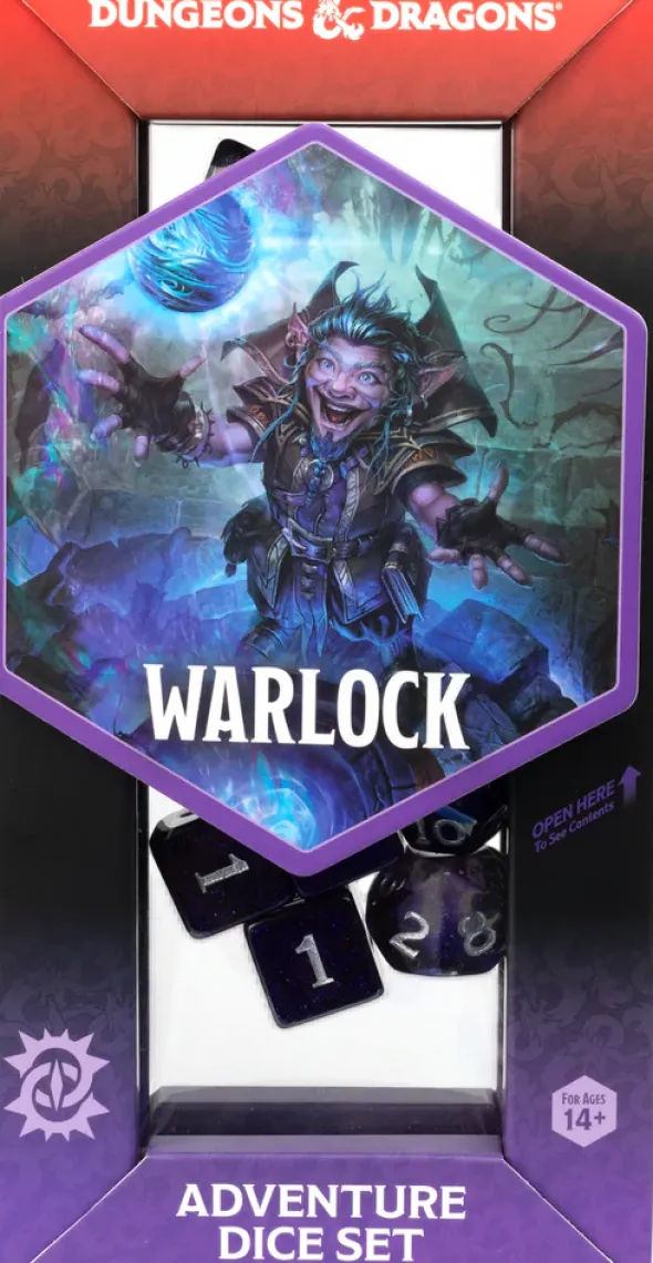 Dungeons & Dragons: Adventure Dice Set - Warlock