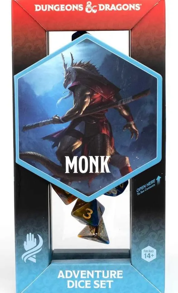 Dungeons & Dragons: Adventure Dice Set - Monk