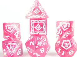Dungeons & Dragons: Adventure Dice Set - Wizard Fuchsia