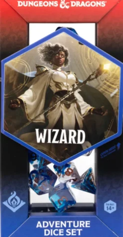 Dungeons & Dragons: Adventure Dice Set - Wizard blue