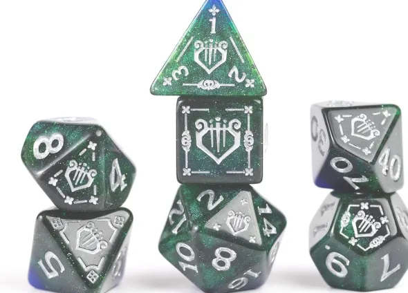 Dungeons & Dragons: Adventure Dice Set - Bard