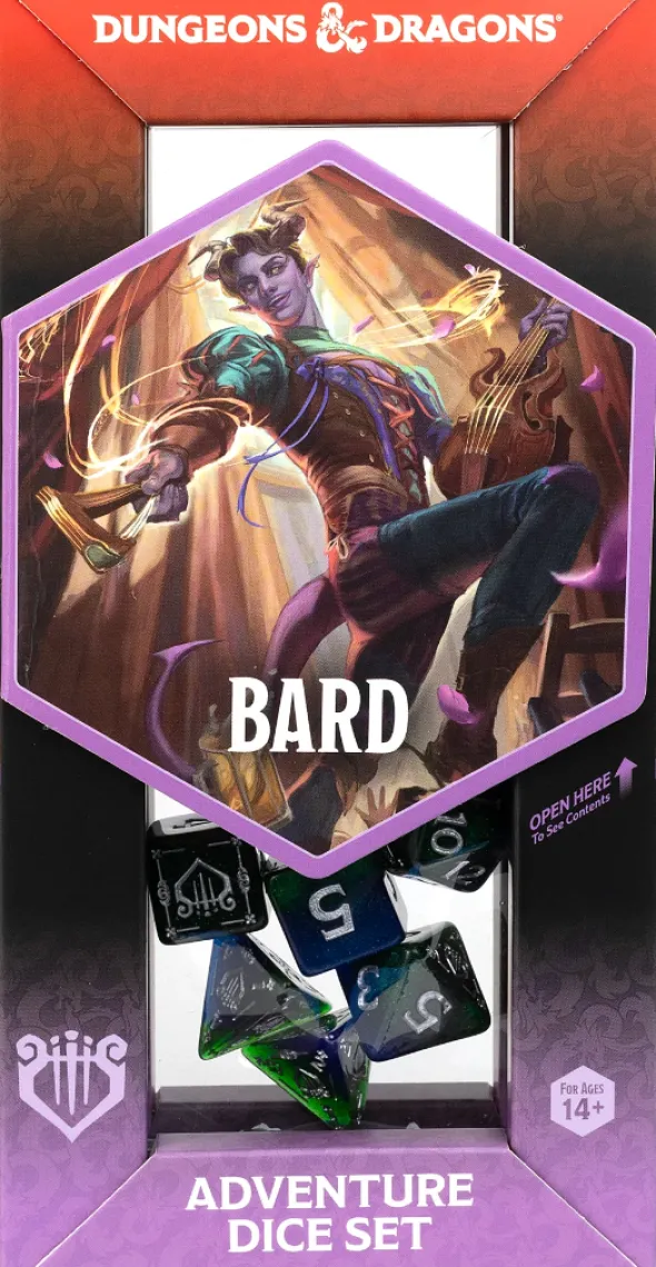 Dungeons & Dragons: Adventure Dice Set - Bard