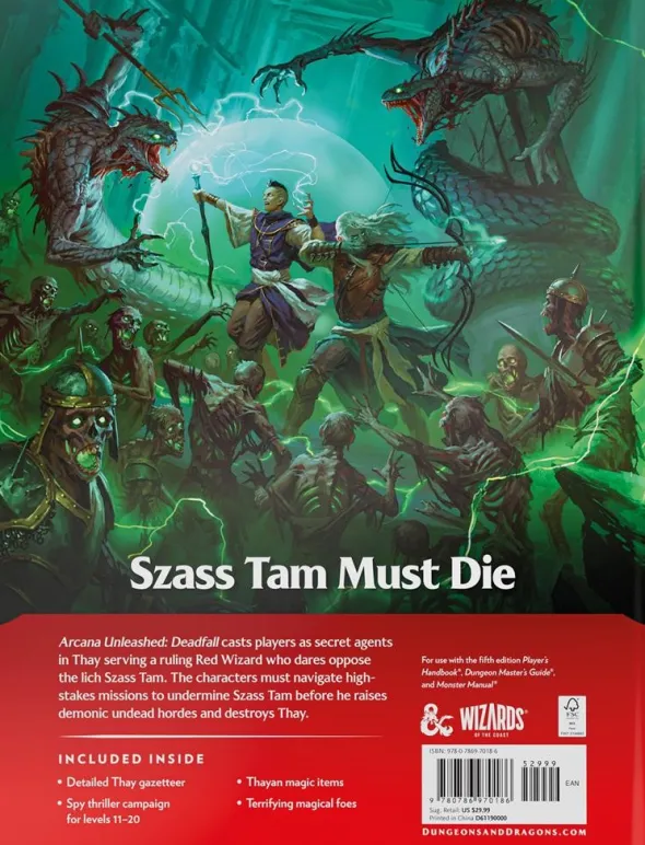 Dungeons & Dragons - Arcana Unleashed: Deadfall Limited Edition