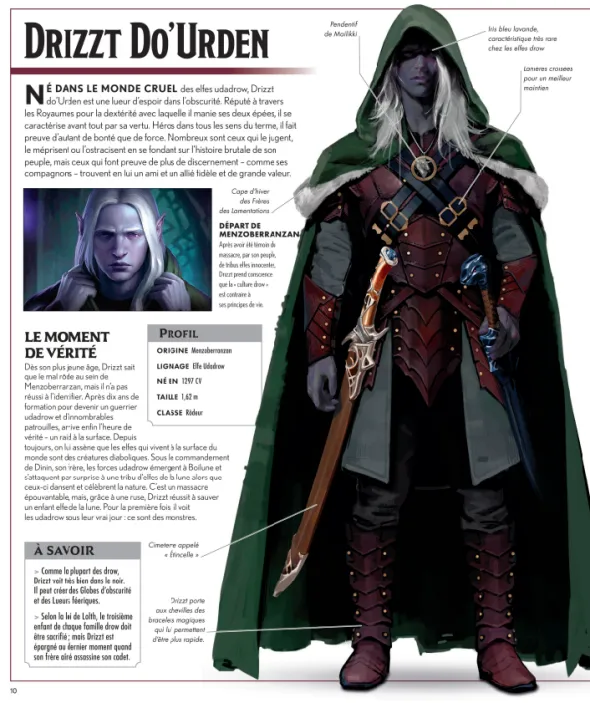 Dungeons & Dragons : La Légende de Drizzt - Le Guide Officiel des Royaumes Oubliés