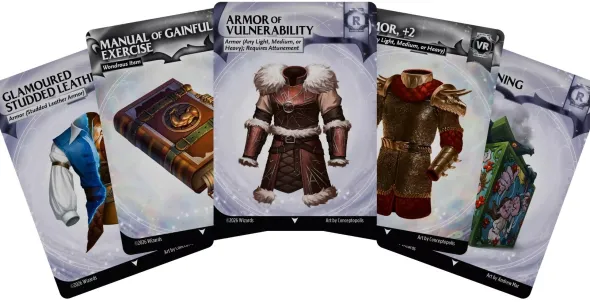 Dungeons & Dragons - Magic Item Reference Cards: Rare and Very Rare