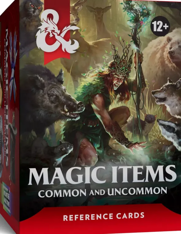 Dungeons & Dragons - Magic Item Reference Cards: Common and Uncommon