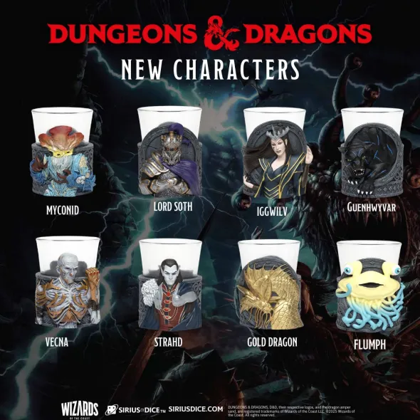 Dungeons & Dragons: Mini Dice Cups Series Two