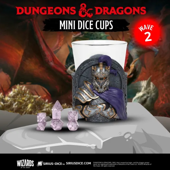 Dungeons & Dragons: Mini Dice Cups Series Two