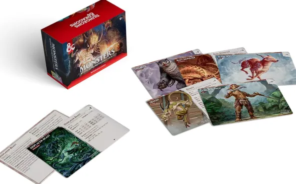 Dungeons & Dragons - Monster Reference Cards: Mystical and Menacing