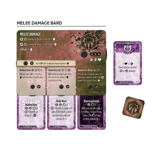 Dungeons & Dragons Onslaught: Expansion - Custom Character Kit