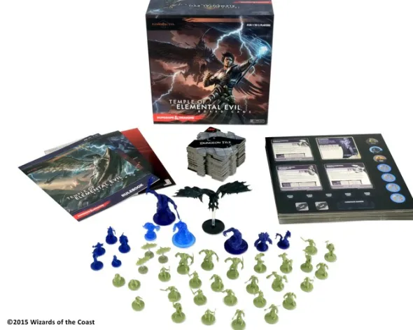 Dungeons & Dragons : Temple of Elemental Evil Board Game