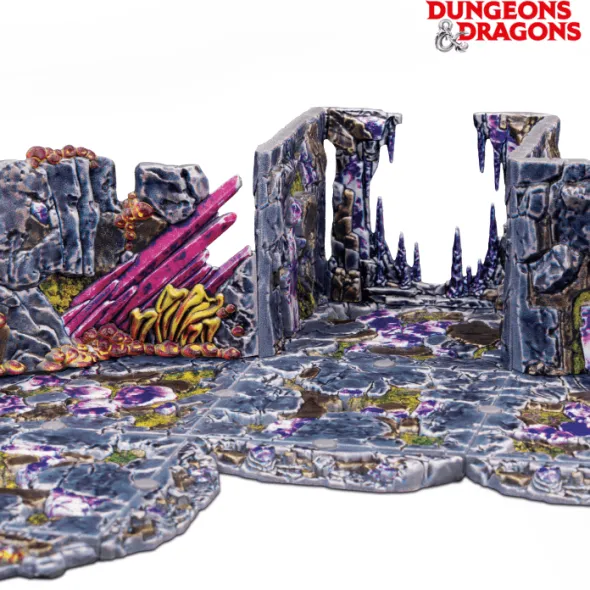 Dungeons & Dragons - Underdark Terrain Set Prépeint