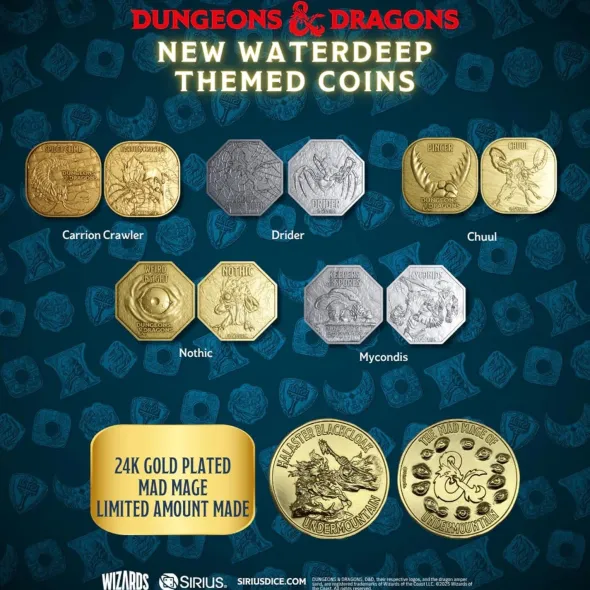 Dungeons & Dragons Undermountain Treasure Packs: Waterdeep Collection