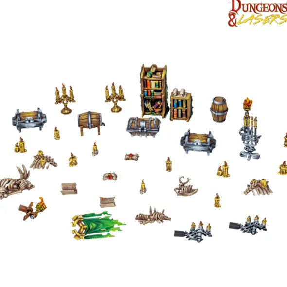 Dungeons & Lasers - Décors - Cavern Relics