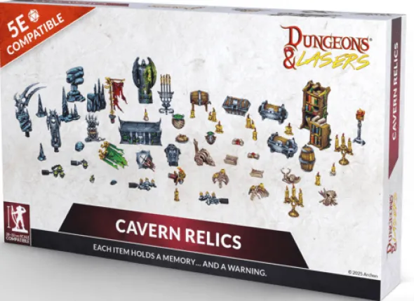 Dungeons & Lasers - Décors - Cavern Relics