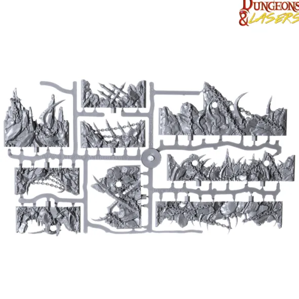 Dungeons & Lasers - Décors - Demonic Caves