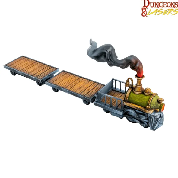 Dungeons & Lasers - Décors - Dwarven Train Set