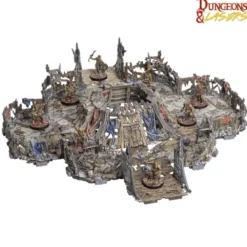 Dungeons & Lasers - Décors - Goblin Lair Prépeint