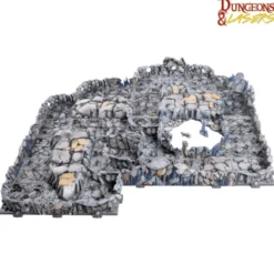 Dungeons & Lasers - Décors - Rocky Caves Prépeint