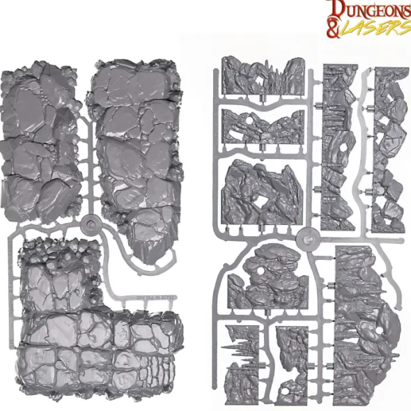 Dungeons & Lasers - Décors - Rocky Caves