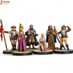 Dungeons & Lasers - Décors - Townsfolk Miniature Pack