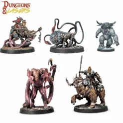 Dungeons & Lasers - Figurines - Horrors of Deuslair