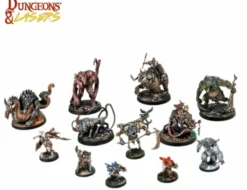 Dungeons & Lasers - Figurines - Horrors of Deuslair
