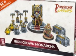 Dungeons & Lasers - Figurines - Iron Crown Monarchs