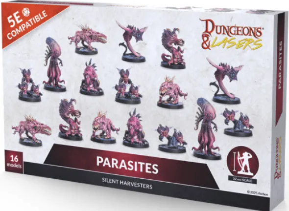 Dungeons & Lasers - Figurines - Parasites