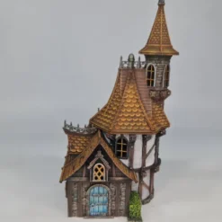 3D4U - Spire Roof House - Medieval Town