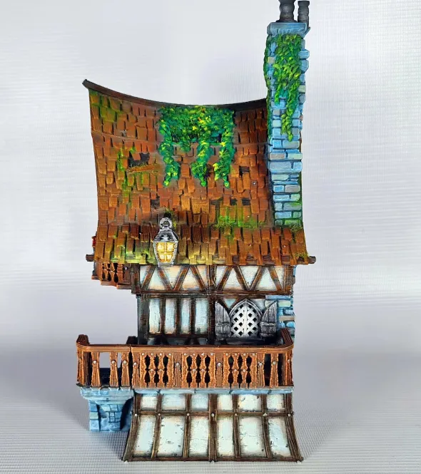 3D4U - Stonevale Villa - Medieval Town Set