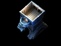 3D4U - Two Story Gabled Dwelling - Medieval Town Set
