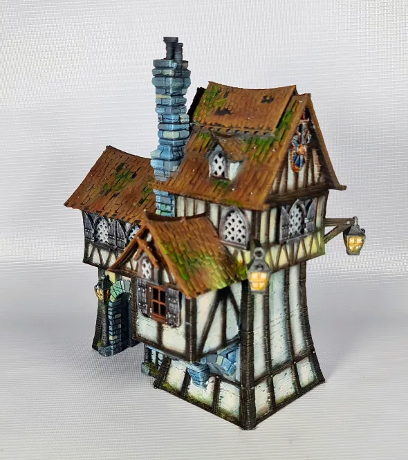 3D4U - Warden's Bastion - Medieval Town Set