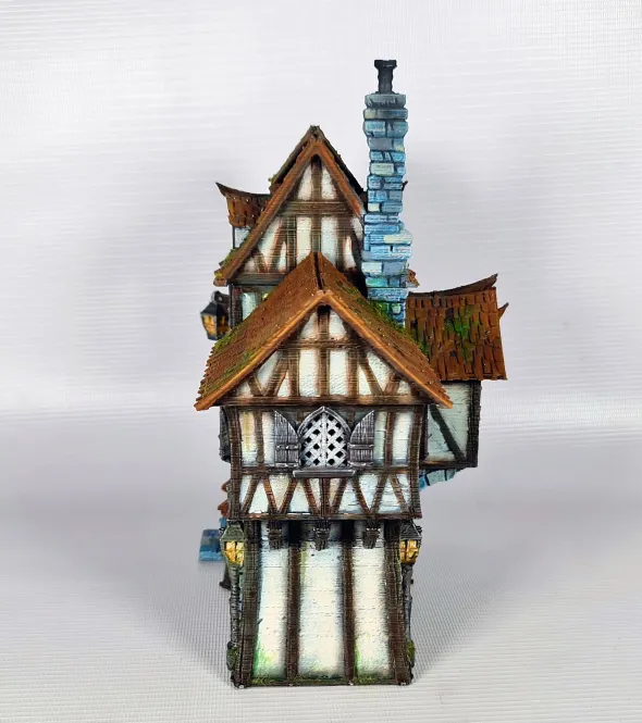 3D4U - Warden's Bastion - Medieval Town Set
