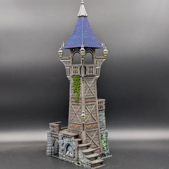 3D4U - Watch Tower - Medieval Town Set