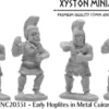 Early Hoplites in Metal Cuirass