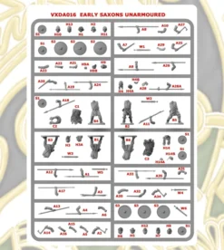 Early Saxon Unarmoured Warriors