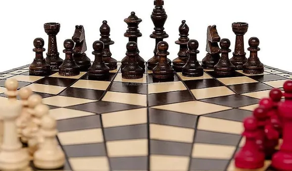 Echecs 3 joueurs - Yalta