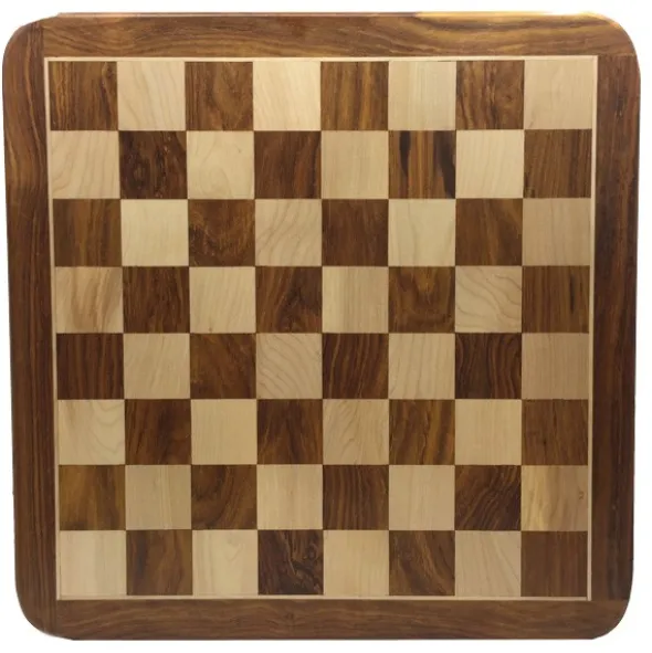 Echiquier 50 cm Sheesham Palissandre